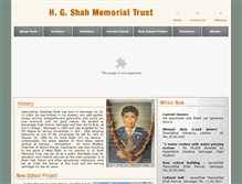 Tablet Screenshot of gdshahschool.com